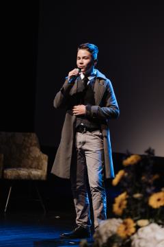 Slavnostna seja. Matevž Vidovič.